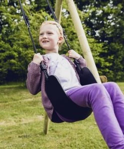 NORDIC PLAY Blød Gynge, Sort Med Sort Reb - 805-460 -homeshop butik unnamed file 1000