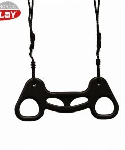 NORDIC PLAY Trapezgynge, Sort Med Sort Reb - 805-465