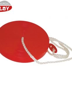 Nordic Play Tallerkengynge Rød M/reb