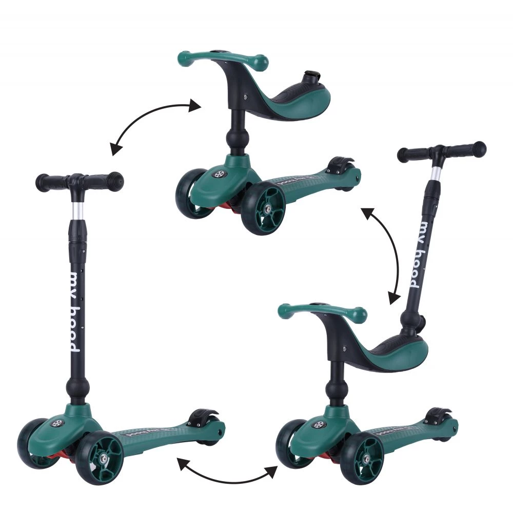 My Hood Kick'n'Ride - Mørkegrøn - 505143 4 My Hood Kick'n'Ride - Mørkegrøn - 505143 - Billede 2