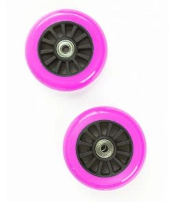 Euro Play Hjul Til Trick Løbehjul 100 Mm - Sort/Pink - 505088