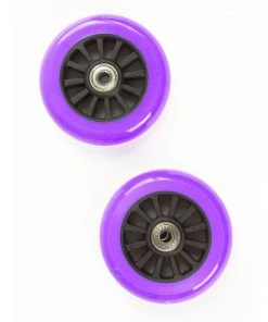 Euro Play Hjul Til Trick Løbehjul 100 Mm - Sort/Lilla - 505087