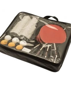 Nordic Play Bordtennissæt Med Justerbart Net, 4 Bat & 6 Bolde NORDIC Games