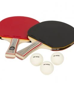 Euro Play 2 Bordtennisbat Med 3 Bolde - 901021