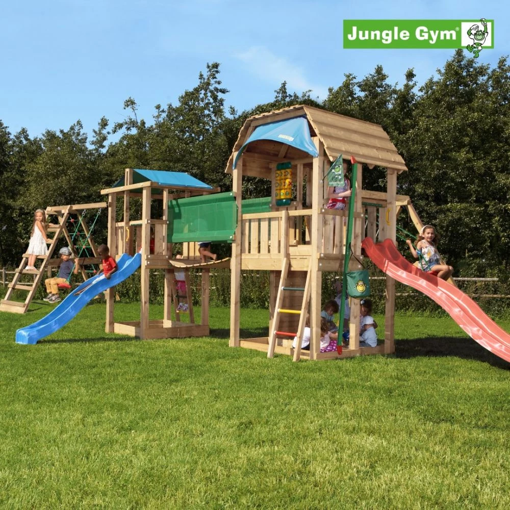 Jungle Gym Legeunivers 1 Komplet Inkl. Rutschebane - 804-330 3 Jungle Gym Legeunivers 1 Komplet Inkl. Rutschebane - 804-330