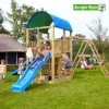 Jungle Gym Farm Legetårn Komplet Inkl. Climb Module Xtra Og Rutschebane - 804-272CX -homeshop butik unnamed file 391