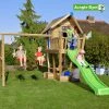 Jungle Gym Crazy Playhouse Tårn Komplet Inkl. Swing Module Xtra Ekskl. Rutschebane - 804-314SB -homeshop butik unnamed file 399