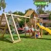 Jungle Gym Cubby Legetårn Komplet Inkl. Climb Module Xtra Og Rutschebane - 804-269CX -homeshop butik unnamed file 421