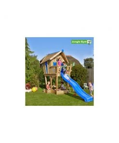 Jungle Gym Crazy Playhouse Tårn Komplet Inkl. Rutschebane - 804-314