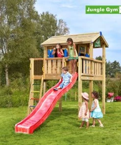 Jungle Gym Legehustårn XL Komplet Ekskl. Rutschebane - 804-311B