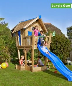 Jungle Gym Crazy Playhouse Tårn Komplet Ekskl. Rutschebane - 804-314B