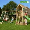 Jungle Gym Club Legetårn Komplet Inkl. Climb Module Xtra Og Rutschebane - 804-284NCX -homeshop butik unnamed file 510