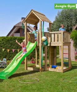 Jungle Gym Mansion Legetårn Komplet Inkl. Rutschebane - 804-267