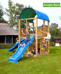 Jungle Gym Farm Legetårn Komplet Ekskl. Rutschebane - 804-272B