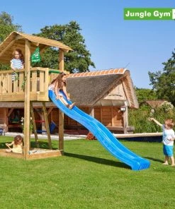 Jungle Gym Shelter Legetårn Komplet Inkl. Rutschebane - 804-286