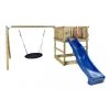 Plus A/S Plus Play Legetårn Trykimprægneret Inkl. Gyngestativ Blå Rutsjebane Og Redegynge 185282-3 -homeshop butik unnamed file 598
