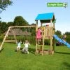 Jungle Gym Junlge Gym Castle Legetårn Komplet Inkl. Swing Module Xtra Ekskl. Rutschebane - 804-280SB -homeshop butik unnamed file 608