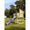 Plus A/S Plus Play Legetårn M/skråt Tag Trykimprægneret Inkl. Blå Rutsjebane 18528-3 -homeshop butik unnamed file 660