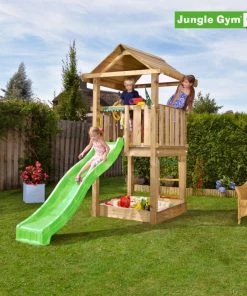 Jungle Gym House Legetårn Komplet Ekskl. Rutschebane - 804-312B