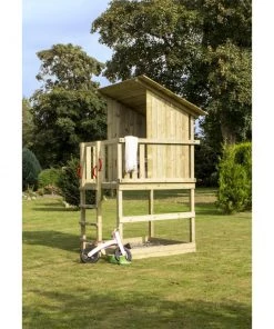 Plus A/S Plus Play Legetårn M/skråt Tag Trykimprægneret 18528-1