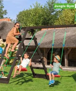 Jungle Gym Climb Modul X'tra Komplet, Grundmalet Sort - 806-256