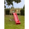 Plus A/S Plus Play Legetårn Trykimprægneret Inkl. Rød Rutsjebane 185281-5 -homeshop butik unnamed file 691