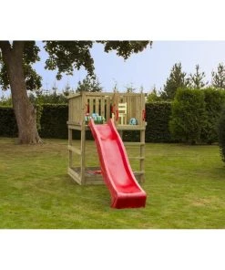 Plus A/S Plus Play Legetårn Trykimprægneret Inkl. Rød Rutsjebane 185281-5 -homeshop butik unnamed file 693