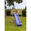 Plus A/S Plus Play Legetårn Trykimprægneret Inkl. Blå Rutsjebane 185281-3