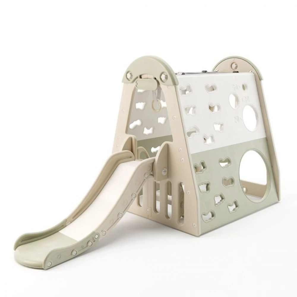 Elite Toys Kids Zone Aktivitets Hus Med Gynge & Rutchebane 3 Elite Toys Kids Zone Aktivitets Hus Med Gynge & Rutchebane