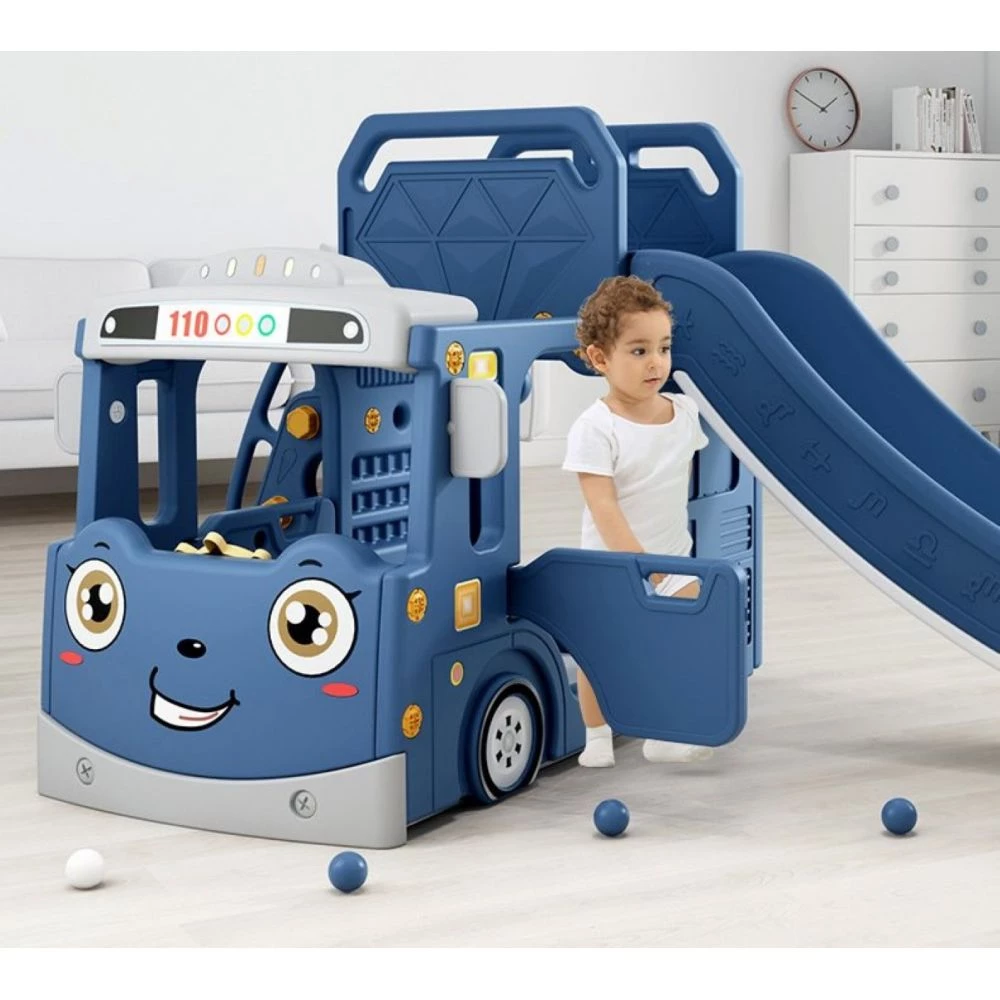 Elite Toys Kids Zone Aktivitets Truck Med Rutchebane 8 Elite Toys Kids Zone Aktivitets Truck Med Rutchebane - Billede 6