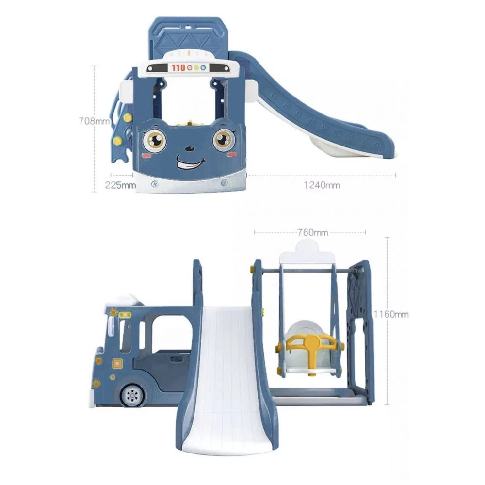 Elite Toys Kids Zone Aktivitets Truck Med Rutchebane 13 Elite Toys Kids Zone Aktivitets Truck Med Rutchebane - Billede 11