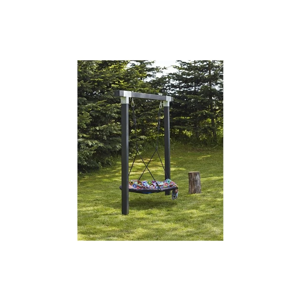 Plus A/S Plus Cubic Gyngestativ Med 9x9 Oml.stolper/drager Inkl. Beslag Sort 4 Plus A/S Plus Cubic Gyngestativ Med 9x9 Oml.stolper/drager Inkl. Beslag Sort - Billede 2