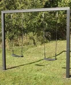 NORDIC PLAY Gyngestativ Alma Sort Grundmalet Inkl. 2 Sorte Gynger -homeshop butik unnamed file 780