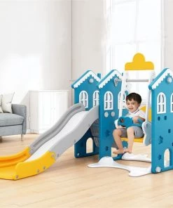 Elite Toys Kids Zone Hus With Swing And Slide -homeshop butik unnamed file 785