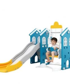 Elite Toys Kids Zone Hus With Swing And Slide -homeshop butik unnamed file 787