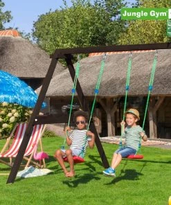 Jungle Gym Swing Modul X'tra Komplet, Grundmalet Sort - 806-255