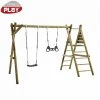 NORDIC PLAY Gyngestativ 240 Cm Med Platform M/1 Sort Gynge Og 1 Sort Trapez Ekskl. Rutsjebane - 805-627 -homeshop butik unnamed file 802