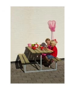 Plus A/S Plus Basic Børnesæt Bord-bænkesæt Trykimprægneret 185800-1