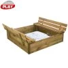Nordic Play Sandkasse 120x120 Cm Med Vippelåg Og Bænk Og 240 Kg Certificeret Sand -homeshop butik unnamed file 837