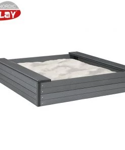 Nordic Play Wpc Sandkasse 120x120 Cm Excl. Låg