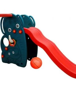 Elite Toys Elafant Rutchebane Og Basketkurv