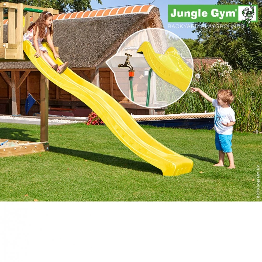 Jungle Gym Rutschebane Gul 2,65 Meter 3 Jungle Gym Rutschebane Gul 2,65 Meter
