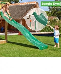 Jungle Gym Rutschebane Mørkegrøn 2,65 Meter - Nyhed