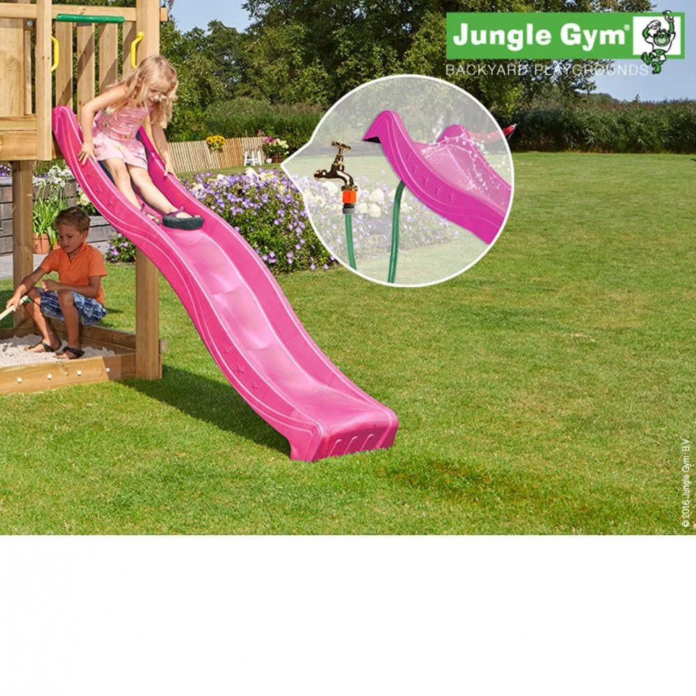 Jungle Gym Rutschebane Violet 2,20 Meter 3 Jungle Gym Rutschebane Violet 2,20 Meter