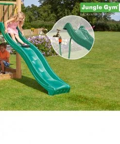 Jungle Gym Rutschebane Mørkegrøn 2,20 Meter - Nyhed