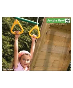 Jungle Gym Trapez M/ Ringe Gul