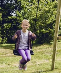 NORDIC PLAY Gyngesæde, Sort Med Sort Reb - 805-462 -homeshop butik unnamed file 990