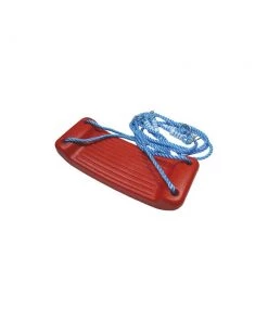 Nordic Play Gyngesæde I Plast Rød M/reb