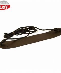 NORDIC PLAY Blød Gynge, Sort Med Sort Reb - 805-460